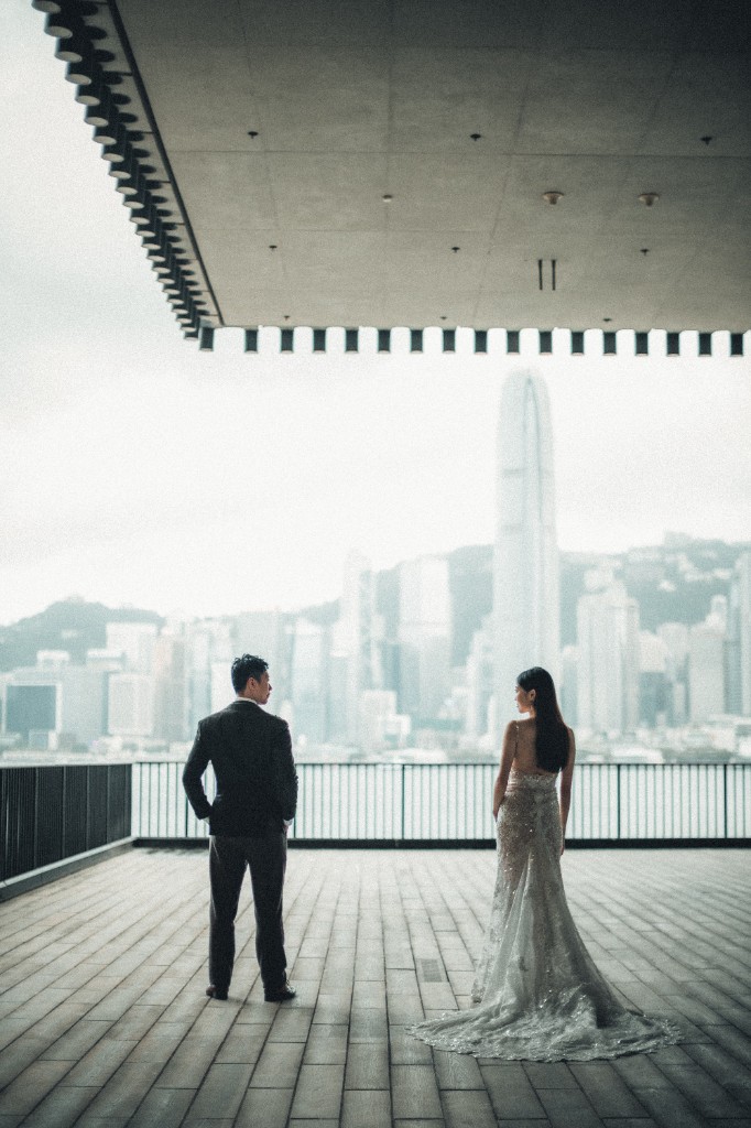 Looking out over the harbour